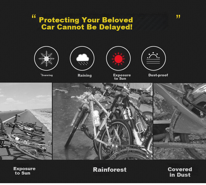 Jinghuisichuang Electric Vehicle Rain Cover, Dust-Proof Car Cover, Battery-Powered Scooter And Motorcycle Windshield, Rain Protection And Sun Protection Cover, Bicycle Cover 1