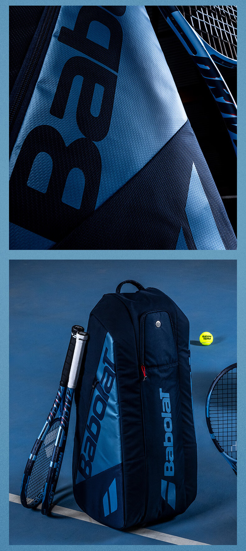 Babolat PURE DRIVE Series 12-Pack Tennis Racket Bag Professional Tennis Bag 16