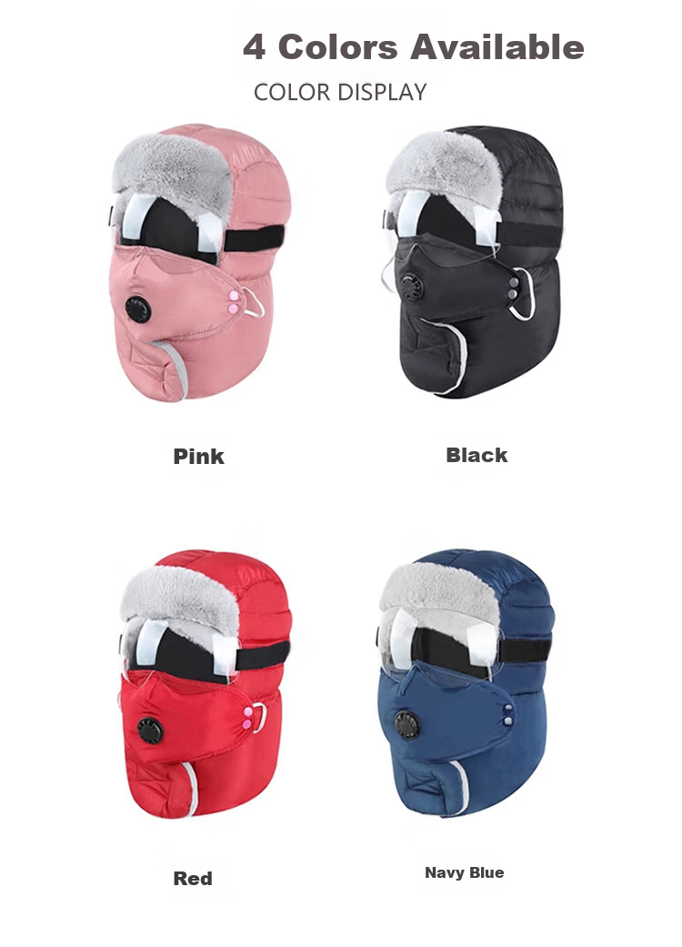 Semir Winter Hat for Men, Outdoor Cycling Fleece-Lined Thick Windproof Cold-Proof Warm Cotton Hat for Women in Autum 6