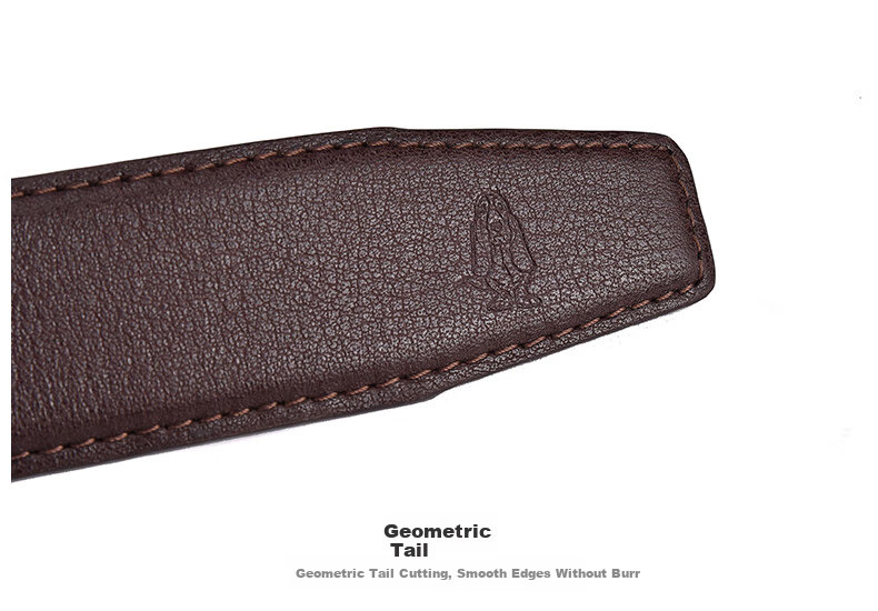 Hush Puppies Men's Casual Leather Belt with Pin Buckle, Simple Jeans Belt, Gift Box, Birthday Present for Boyfriend 9