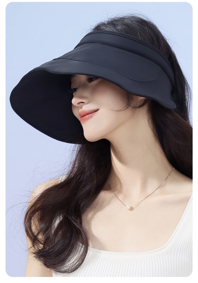 FitonTon Sun Protection Hat for Women, Summer 2026 UV-Resistant Sun Hat, Breathable Visor Cap, Cycling Helmet 12
