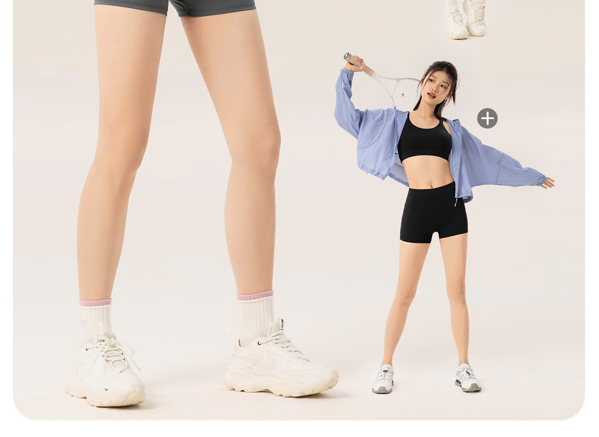 361° Women's Summer Thin Yoga Shorts Three-Quarter Yoga Pants Cycling Fitness Sports Shorts for Women 18