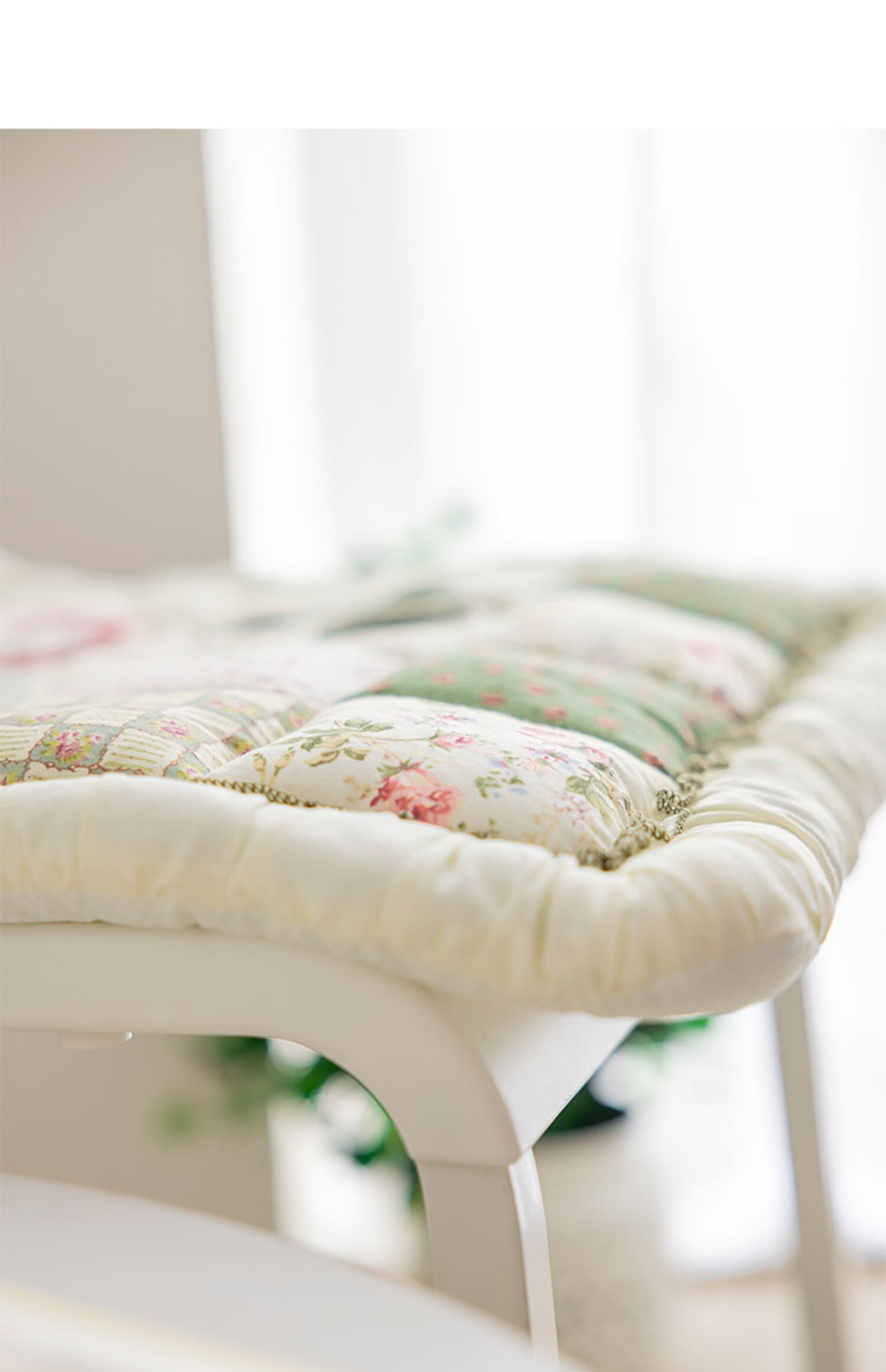 Fanyejia Car Seat Cushion, Winter Chair Seat Cover, Home Use, Warm, Non-Slip, Floral Fabric, Steamed Bun Pattern, Office Seat Cushio 21