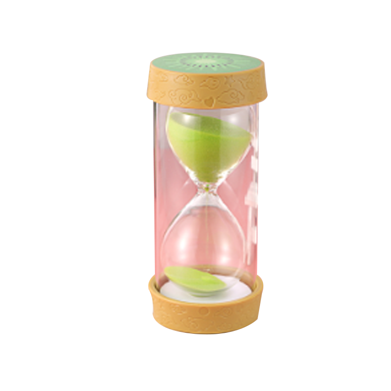 Extreme Space Hourglass Timer 10-Minute Creative Birthday Gift Desktop Ornament for Friends Kiwi Design