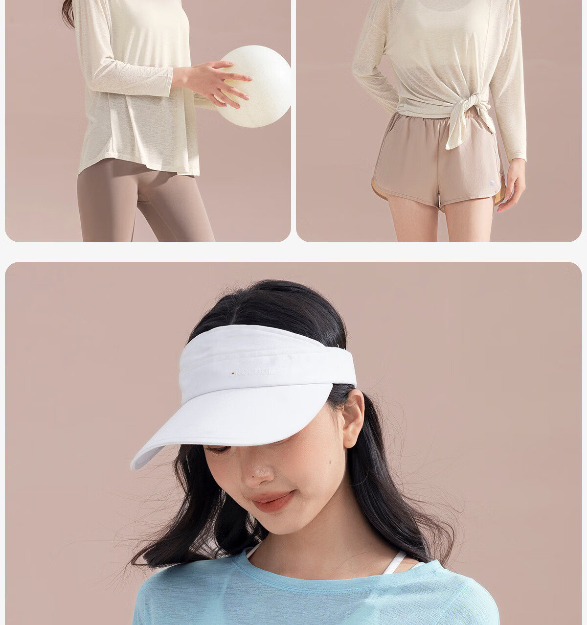 361° Women's Yoga Top Lightweight Loose Breathable Long Sleeve Pullover Professional Pilates Training Fitness Wear 20