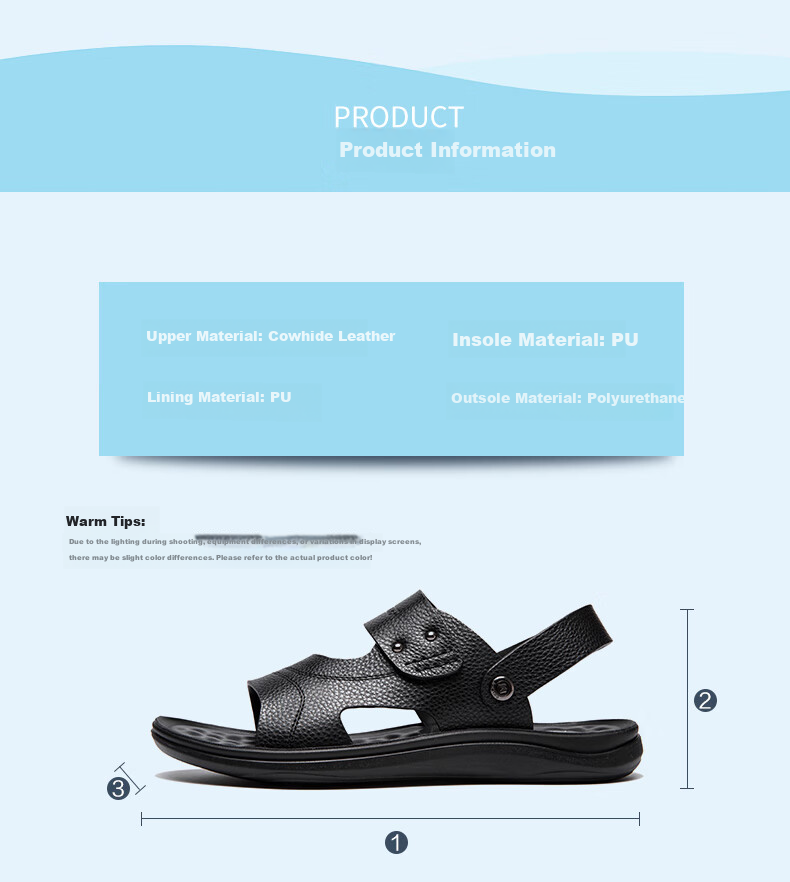 Aokang Sandals, Beach Shoes, Men's Comfortable Casual Open-Toe Breathable Two-Way Simple Slippers, Brown, Size 38 7