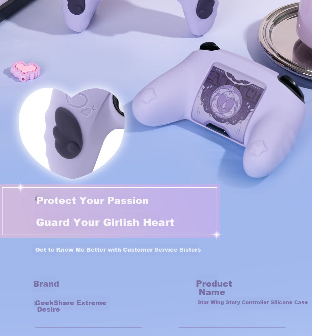 Jixiang PS5 Controller Case, Star Wars Controller Protective Cover - Dark Edition, Game Controller Silicone Case, Cute Cartoon Design for Girls, Full Coverage, Soft Shockproof, Waterproof, Dustproof Controller Case 15