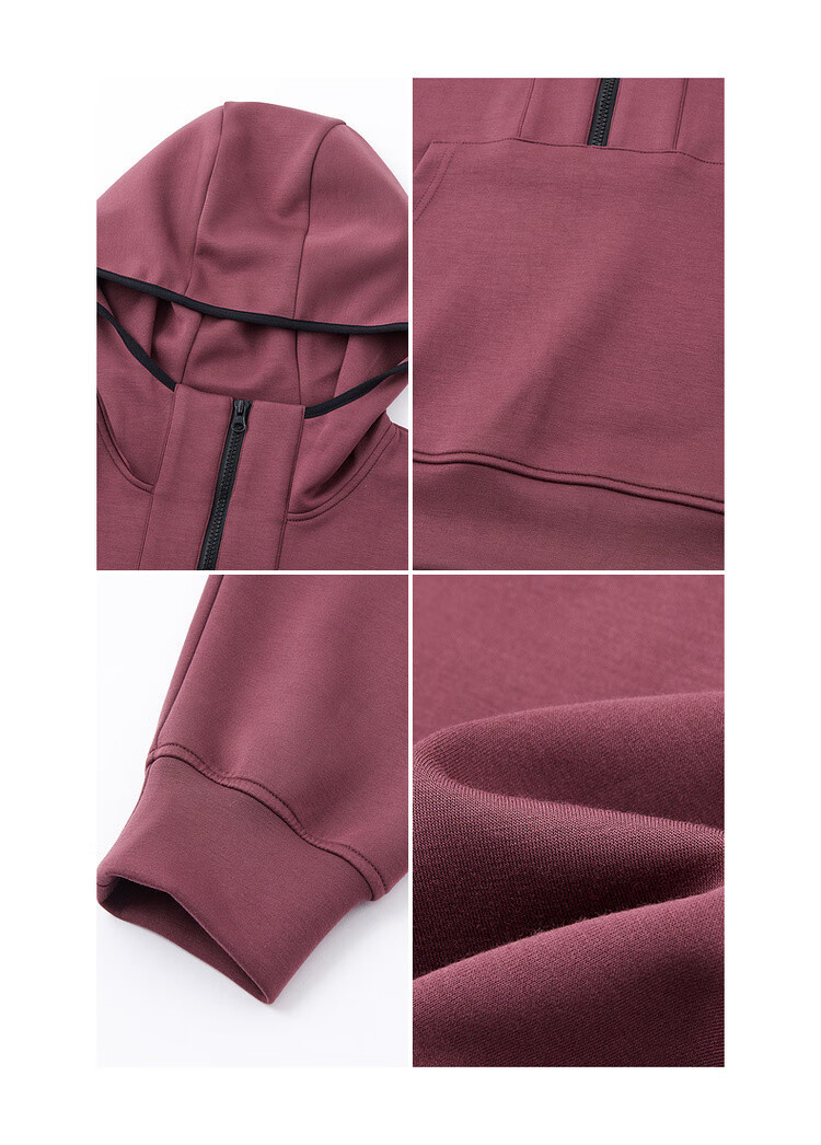 Dme [Urban Outdoor] Spring Sports Color-Block Hoodie with Drawstring Collar, Loose And Comfortable, Slimming Women's Sweatshirt 6
