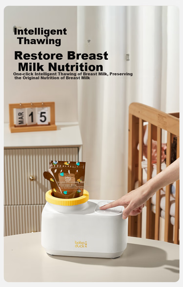 Boboduck Milk Warmer And Shaker All-In Baby Bottle Warmer/Shaker/Warmer/Thawing 4-In Milk Warmer 6277 14