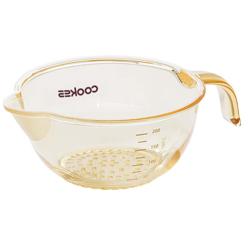 COOKSS Feeding Bowl for Water And Milk, Baby Grinding Bowl, Rice Powder And Paste Bowl, Spoon, Soft Spout Tableware, PPSU Bowl for Childre