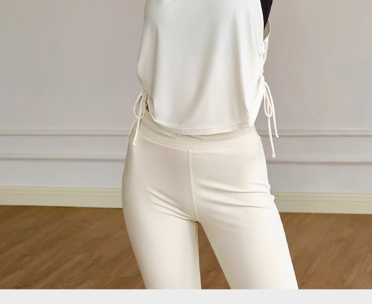 Gigt Drawstring Sports Tank Top, Tummy Control, Stylish, Loose-Fitting, Breathable, Sleeveless Fitness Wear, Yoga Top 24