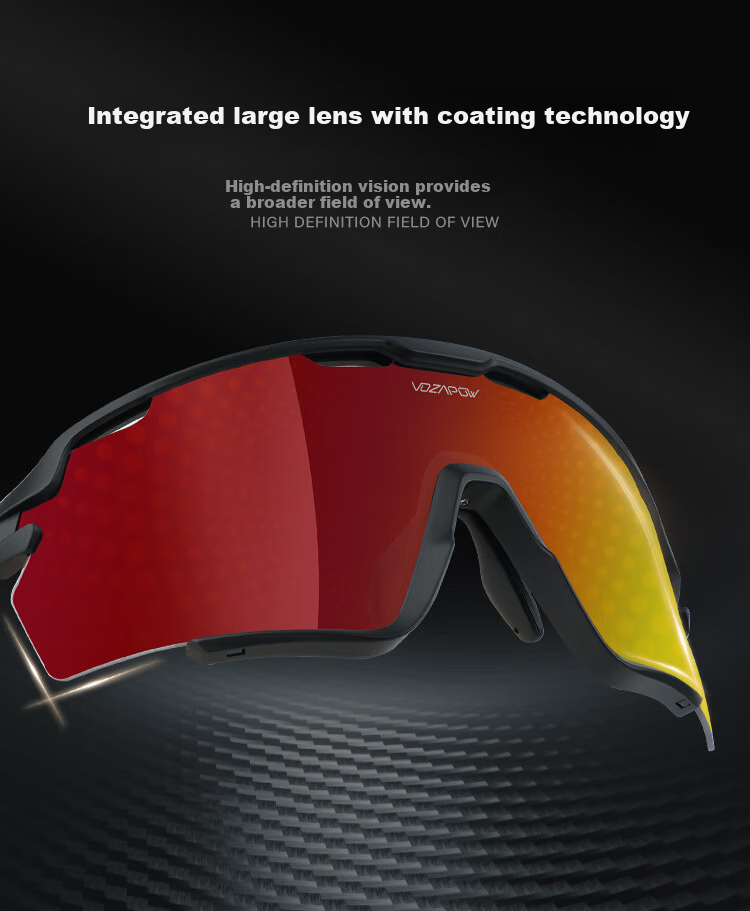 VOZAPOW Cycling Glasses with Photochromic Lenses for Day And Night Use, Road Bike Goggles, Outdoor Sports Running Hiking Glasses for Men And Wome 7