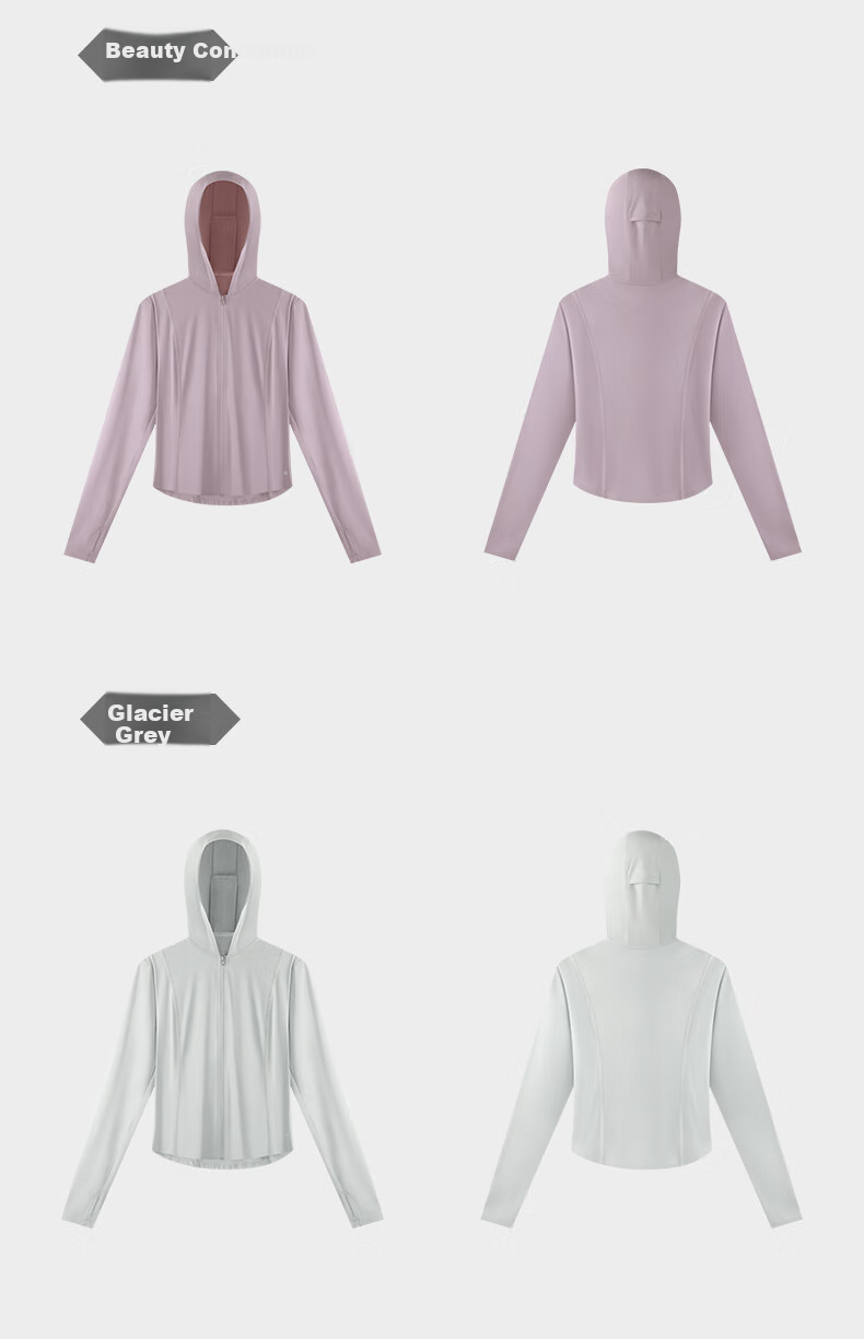 361° Women's Summer Sunscreen Jacket UPF100+ UV Protection Slim Outdoor Sports Coat 662624606-6 43