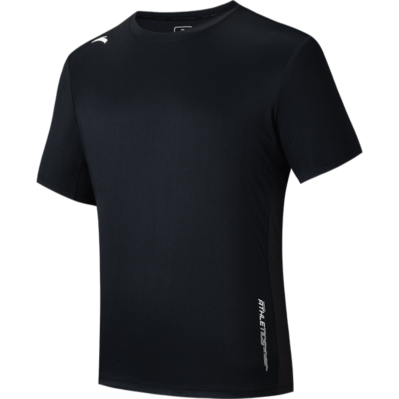 ANTA Light Wind T-Shirt | Quick-Dry Sports Short-Sleeve T-Shirt for Men, Summer Lightweight Moisture-Wicking Breathable Fitness Running Training Top