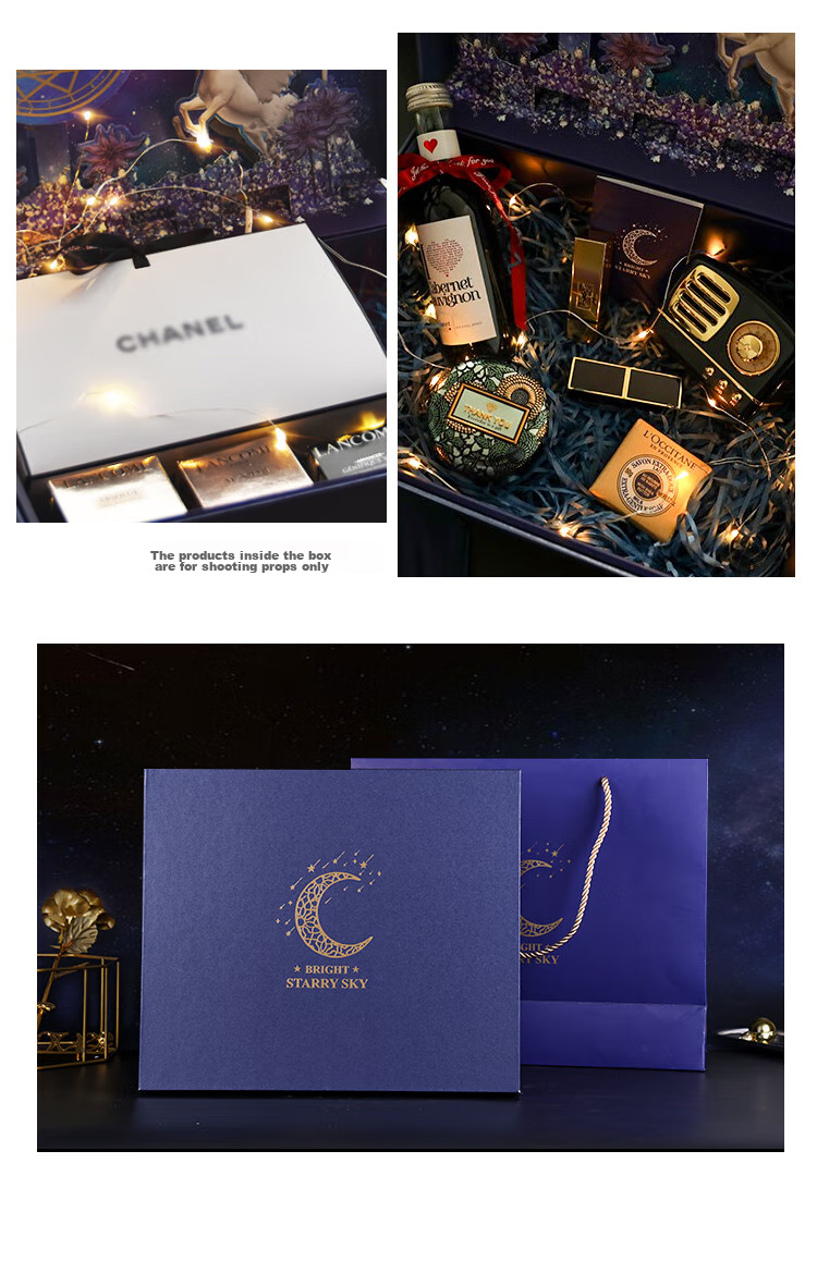 TaTanice Gift Box Empty Box Dragon Boat Festival Gift Birthday Present Packaging Box Souvenir Box, Colorful 3D Desig 7