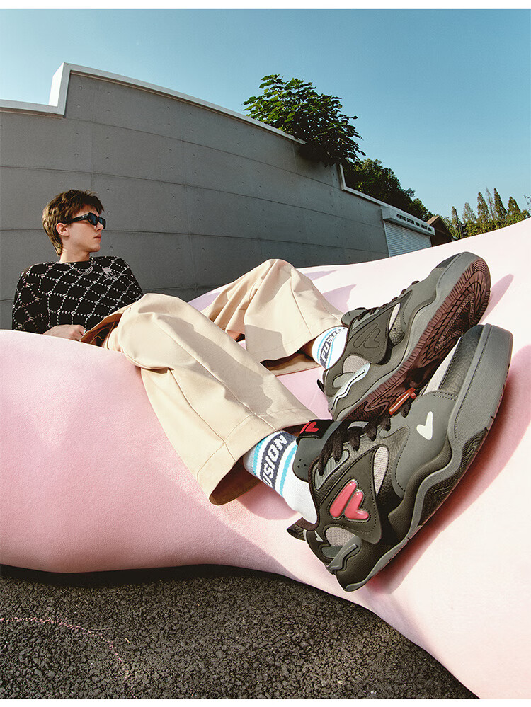 FILA FUSION FILA Trendy KICK II V-DAY Skateboarding Lifestyle Shoes for Men, Sneakers 2