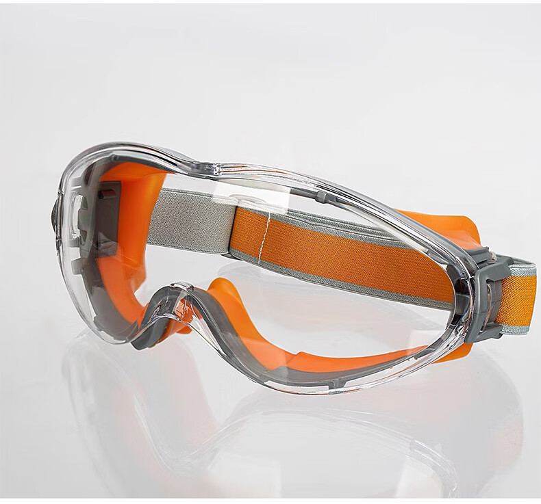 TA Protective Goggles Anti-Pollen Anti-Fog Windproof Sandproof Face Seal Dustproof Industrial Cutting Splash Grinding Anti-Fog Mountaineering Cycling Protective Glasses with Prescription Compatibility 8