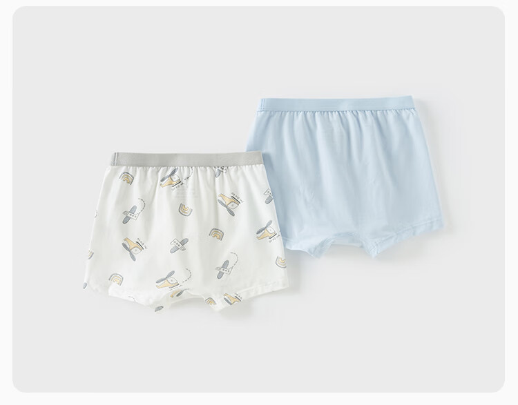 DAVE & BELLA [Two-Pack] Children's Underwear Modal Boys' Boxer Briefs for Older Kids 14