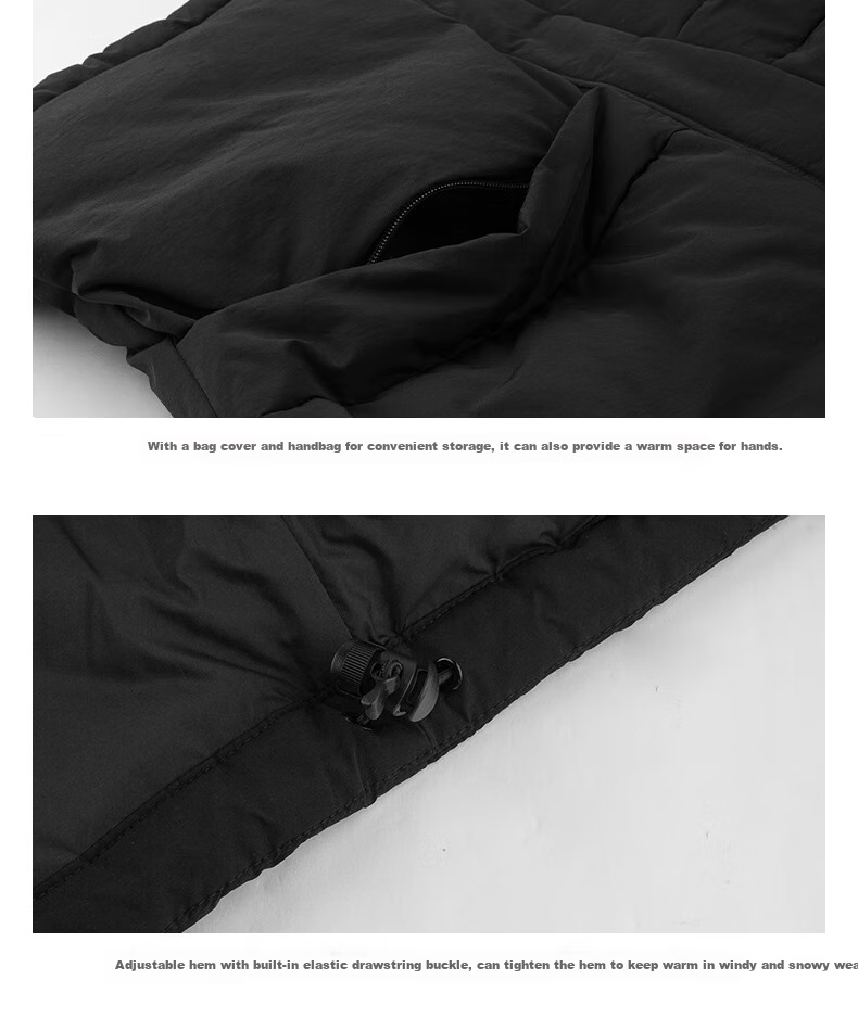 The North Face down Jacket for Men, Outdoor Windproof And Warm, 700 Fill Power Goose Down, Hooded Coat, 81SF 1OA L/175 4
