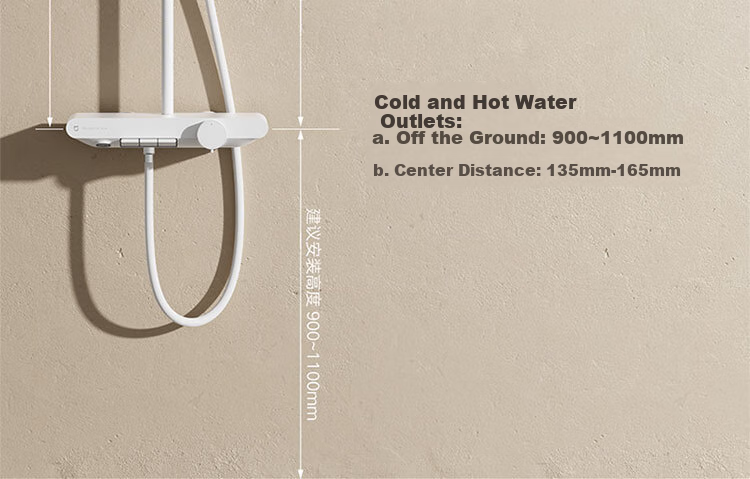 Mijia Temperature-Controlled Shower Head N1 Set, Brass Body, Bathroom Home Shower System 28