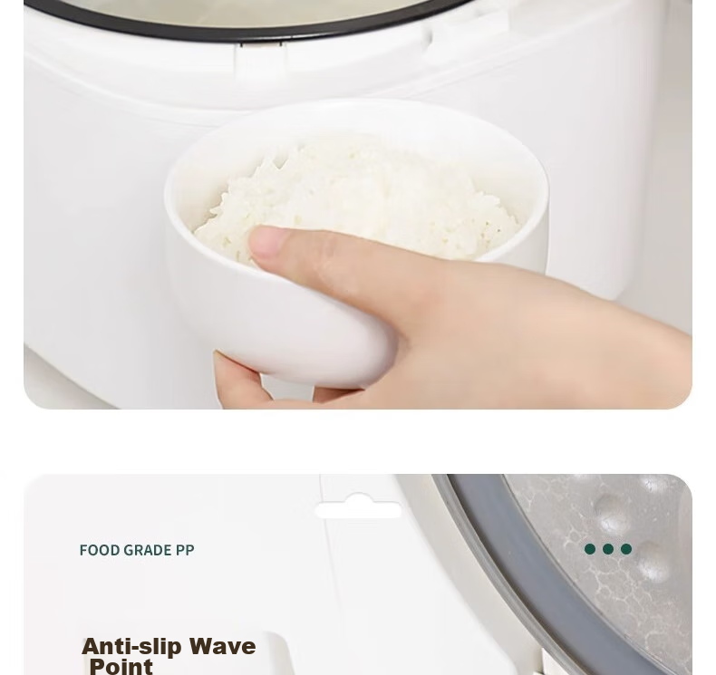 Dipuer 304 Stainless Steel Rice Spoon, Non-Stick Rice Ladle, Household High-Temperature Resistant Upright Rice Serving Spoon And Scoop 8
