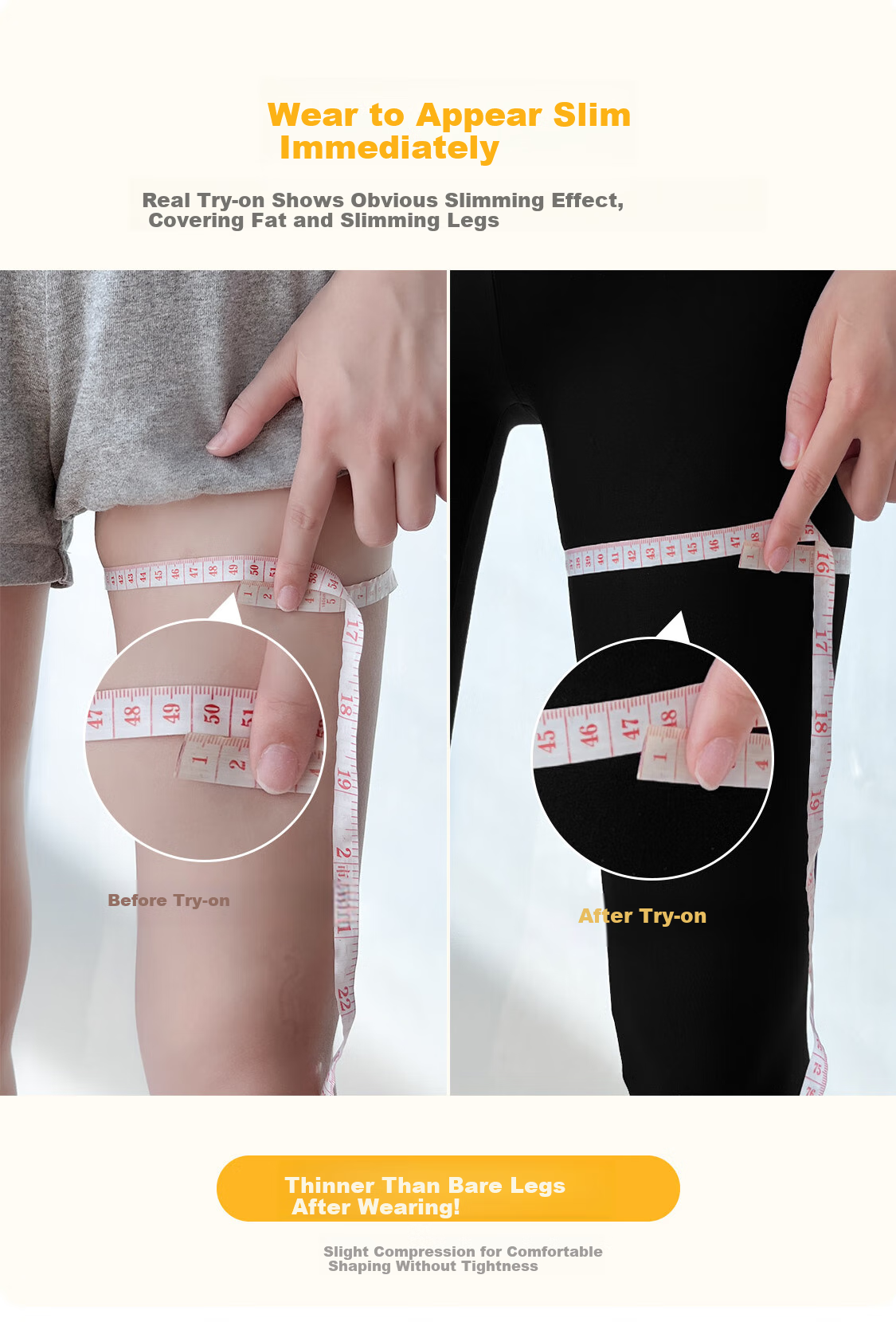 LangSha High-Waisted Tummy Control Leggings for Women, 400g Slimming Thermal Underwear, Warm Cotton Pants Suitable for Yoga, Butt-Lifting And Outdoor Wear 13