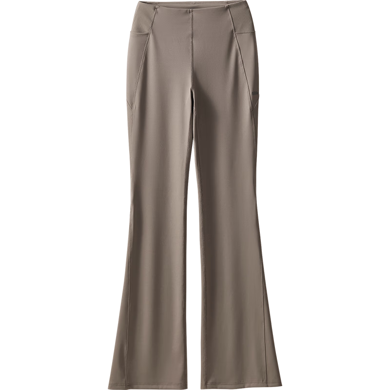Beneunder Women's Micro-Flare Pants for Spring, Summer And Autumn, Sun Protection, Ice Silk, High Elasticity, Shaping, Slimming, Heightening, Versatile CC254&HE008