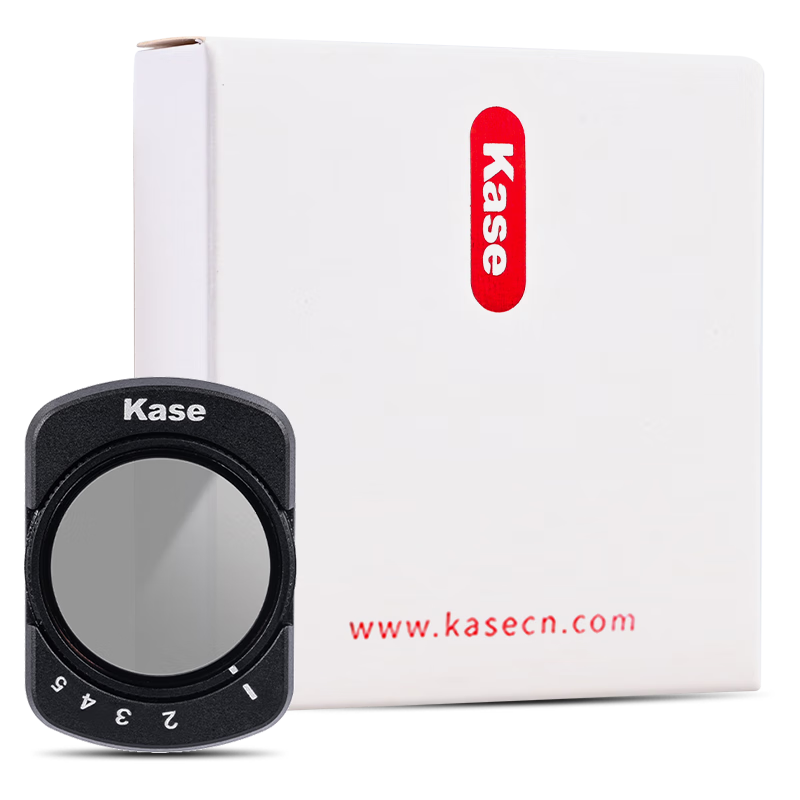 Kase DJI Pocket 4/3 Magnetic Filter, Pocket Action Camera Dedicated Adjustable ND2-32 Video Shooting Tool