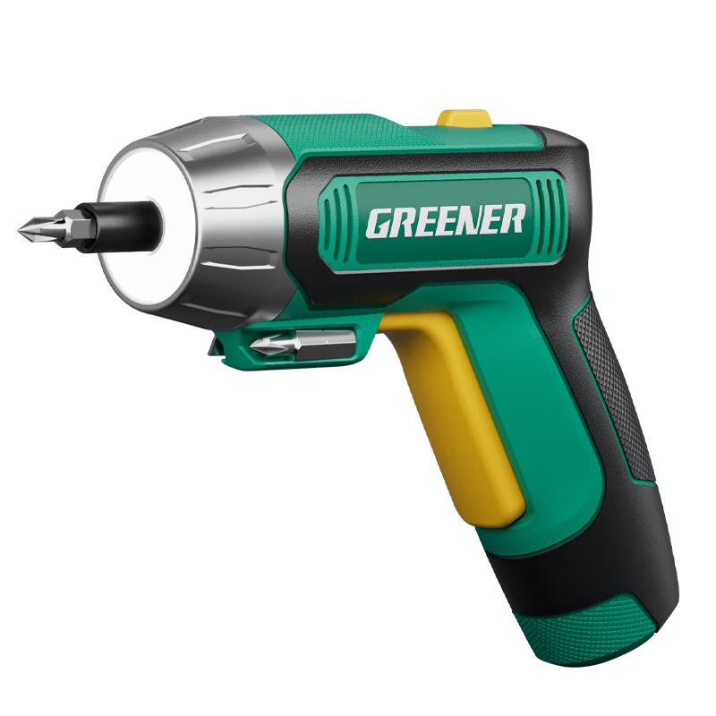 GREENER Electric Screwdriver Set Rechargeable Household Mini Electric Drill Multifunctional Screwdriver Kit 73-Piece Complete Set