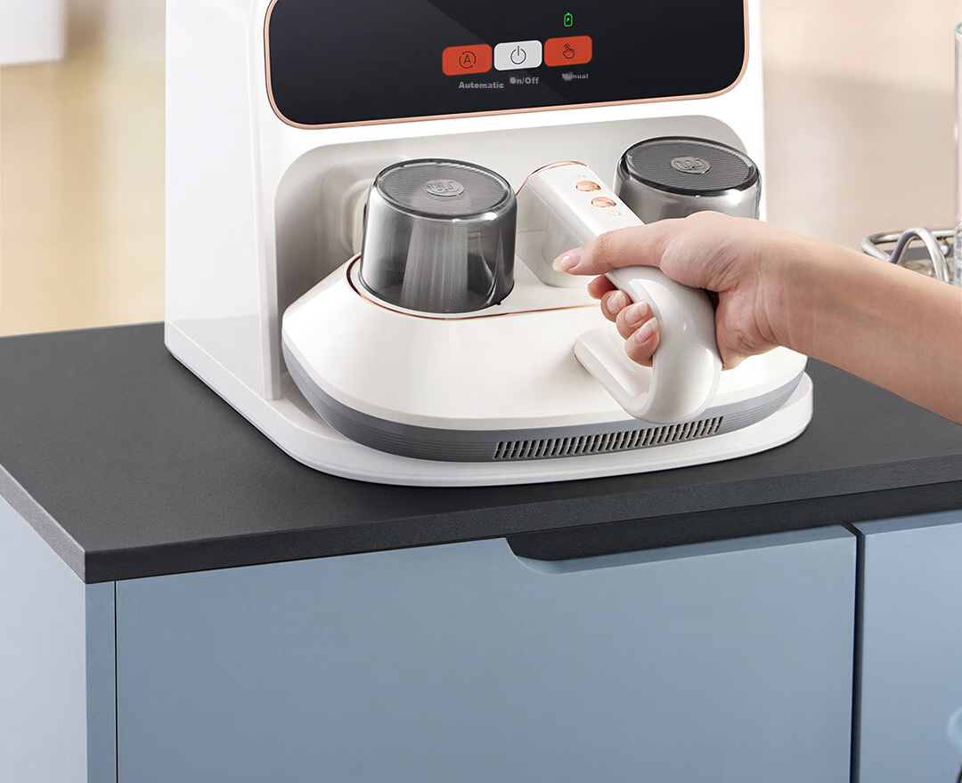 Morphyrichards Self-Cleaning Dust Mite Remover Wireless Bed Vacuum Cleaner, Intelligent Dust And Mite Removal Device with Strong Suction, Long Battery Life of 120 Days without Emptying, Automatic Rechargeable Mite Remover MR3106 16