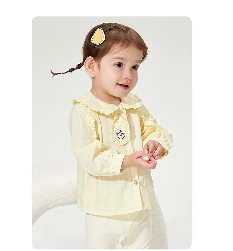 Balabala Baby Shirt Toddler Boys Spring Fashion Cute Top Mall Same Style 15