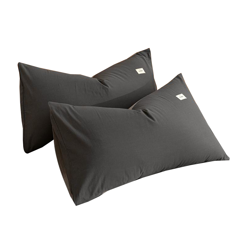 Wuyinliangpin Class A 100% Cotton Pillowcase, for Home And Dormitory Use, Pure Cotton Pillow Cover, Protective Case, 48*74cm, One Pair
