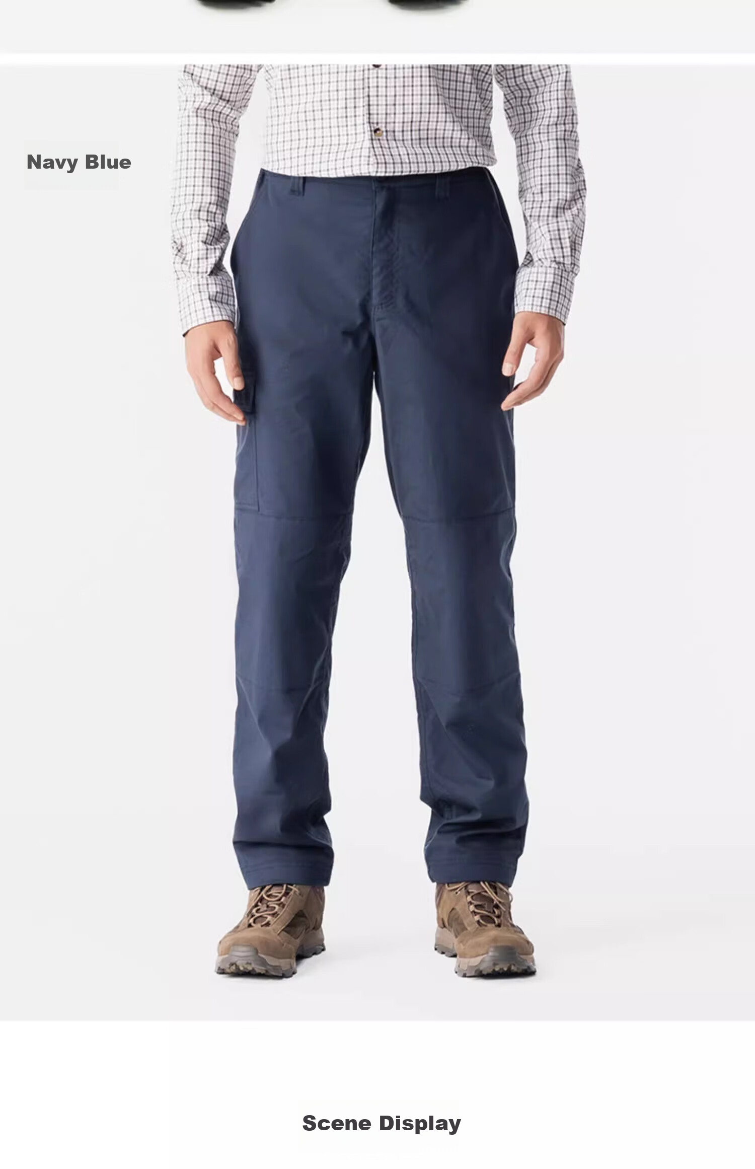 DECATHLON Outdoor Sports Casual Pants, Long Trousers, Workwear for Men, Autumn Fleece-Lined Warm Pants, Army Green, S-4228356 12