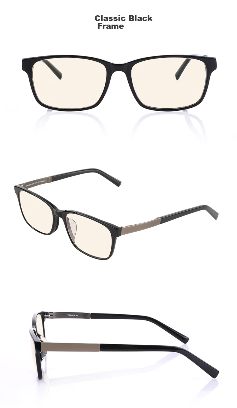 Blutech Anti-Radiation Blue Light Blocking Glasses [Casual Black Frame 1903], 95% Protection Against Harmful Blue Light 3
