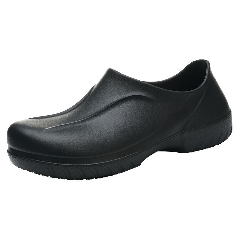 LAOGUANJIA Chef Shoes, Non-Slip, Waterproof, Oil-Resistant, Kitchen Work Anti-Slip Shoes, Lightweight, High-Elasticity, Canteen And Restaurant Work Shoes, SRC 45