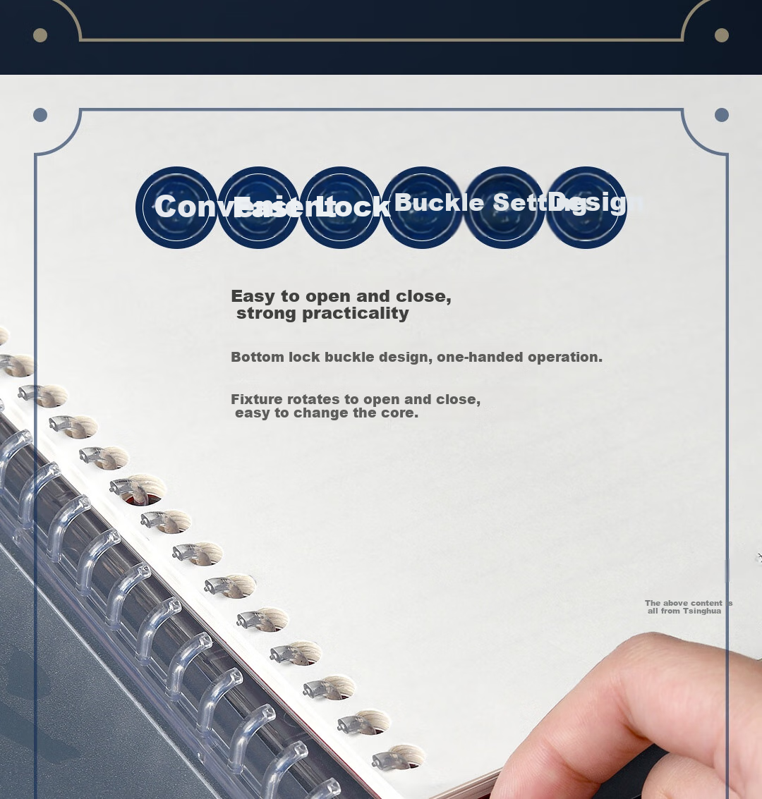 KACO B5 Loose-Leaf Refill Notebook Paper, 100 Sheets Per Book, Grid Pattern K1621 6