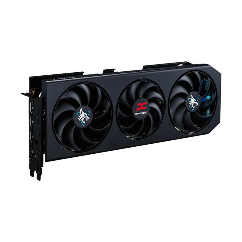 Hanxun AMD RADEON RX 9070XT Dark Dog OC Overclocking, 16GB New Unopened Gaming Graphics Card for AAA Titles, Desktop AI Intelligent Learning