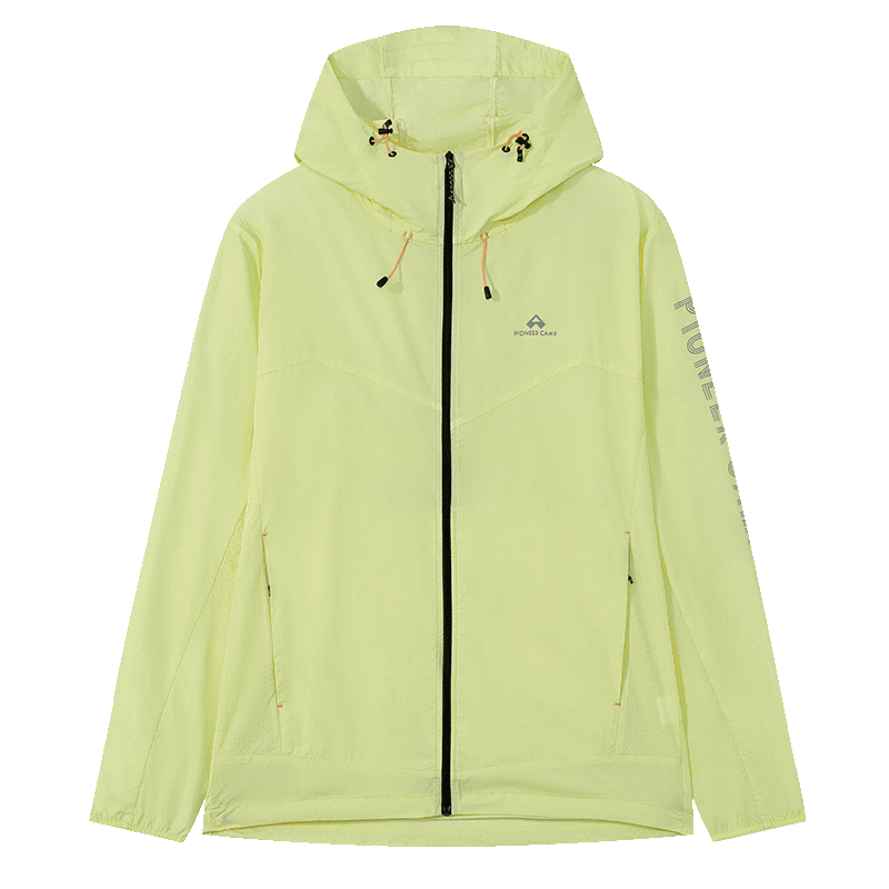 Pioneer Camp Dragonfly Sun Protection Jacket for Men, Summer Outdoor Lightweight Breathable Fishing Sun Protection Clothing, Water-Repellent Outerwear, Dark Gray, Size M