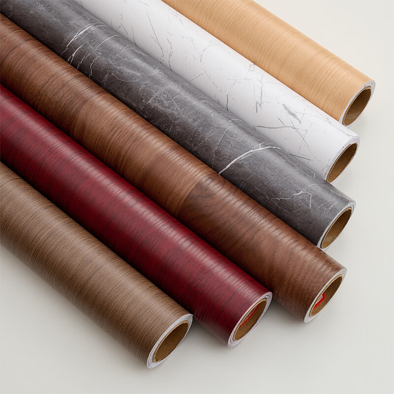 Omai Wood Grain Sticker Furniture Film Self-Adhesive Rosewood 0.6x3m Desk Cabinet Old Furniture Color Renovation Wrap
