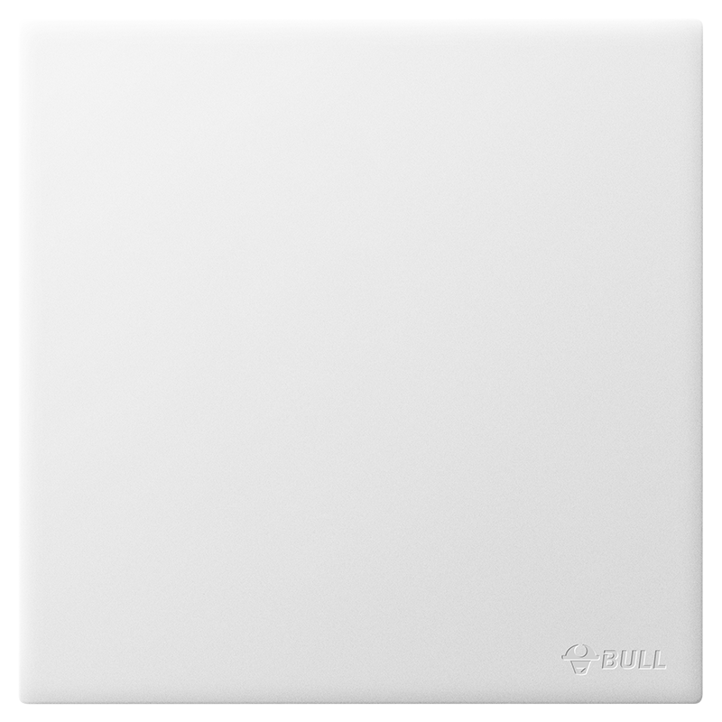 BULL Switch Socket, G60 Series Single-Pole Switch, Ultra-Thin Large Panel Switch, G60K111, Muxue White