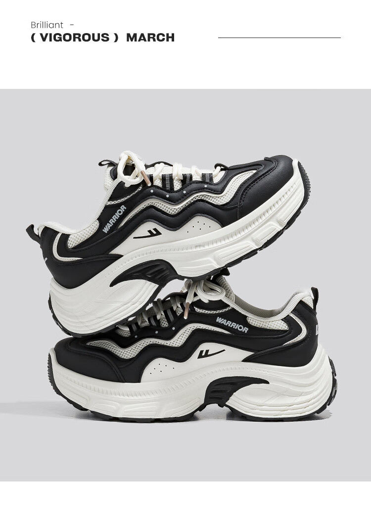 Huili Official Women's Shoes, Summer Sports Shoes for Women, 2026 New Trendy Comfortable Footwear, Black And White, Size 35 (225mm) 19