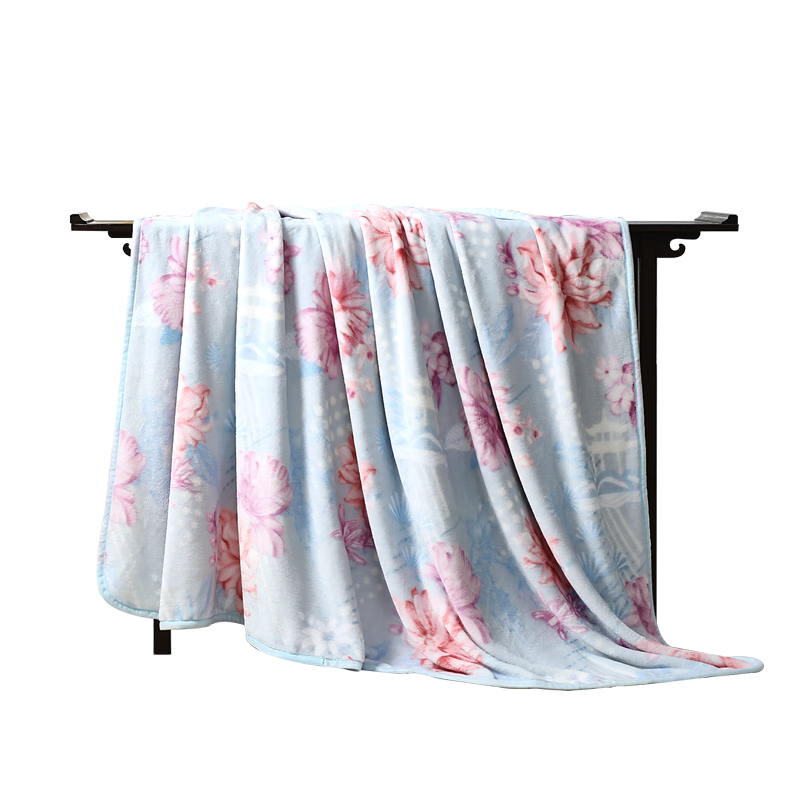 FUANNA Soft Flannel Blanket Warm Plush Nap Throw Travel Blanket Double Extra Large Cover Blanket 180*200cm