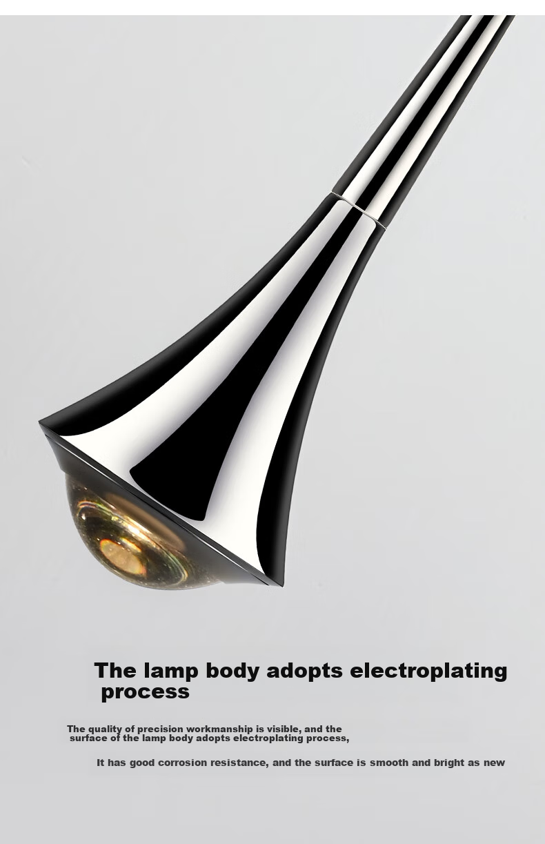 Dengling Full Spectrum Bedside Pendant Light, Modern Minimalist Bedroom Luxurious Touch Sensor Light for Living Room And Entryway 5