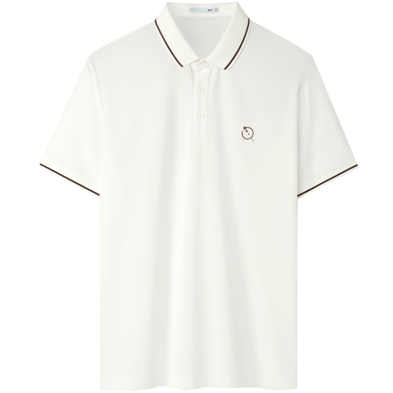 HLAHLA Men's Short Sleeve Polo Shirt Three-Body Collaboration Cooling Summer Short Sleeve