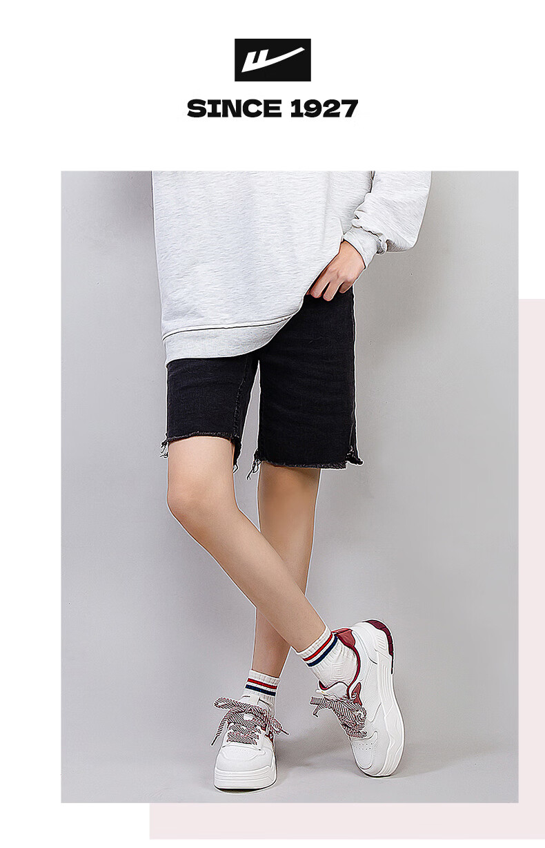 Huili Official Women's Shoes, Summer Sneakers for Women 2026, Casual Ladies' Shoes, Lightweight Thick-Soled Shoes for Women, White-Gray Size 38 11