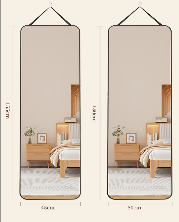 Anerya Full-Length Mirror, Wall-Mounted Dressing Mirror for Home Use, Large Fitting Mirror for Women's Bedroom And Dormitory 6