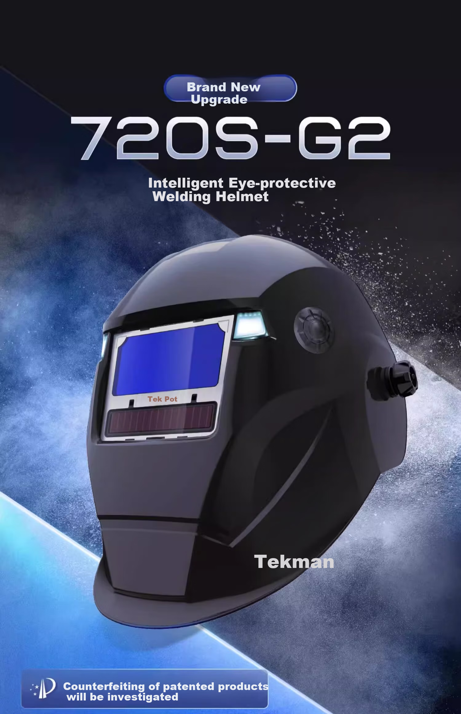 TECMEN 720S-G2 Second Generation Welding Helmet Outer Protective Lens, Transparent Anti-Spatter Inner Protective Lens, Anti-Fog Outer Protection, 15 Pieces (Compatible with 720S) 3