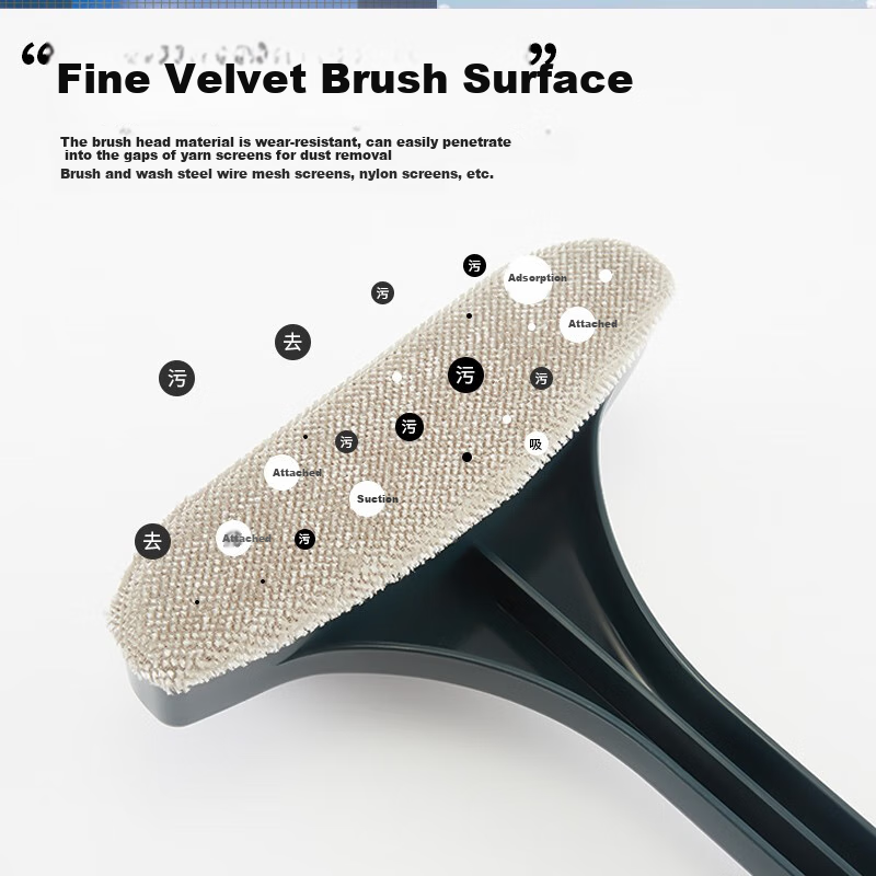 Jiebishi New Wall-Mounted Long-Handle Toilet Brush, Bathroom Cleaning Tool for Home Use, Double-Sided Scrubber for Hard-To Areas And Squatting Toilets