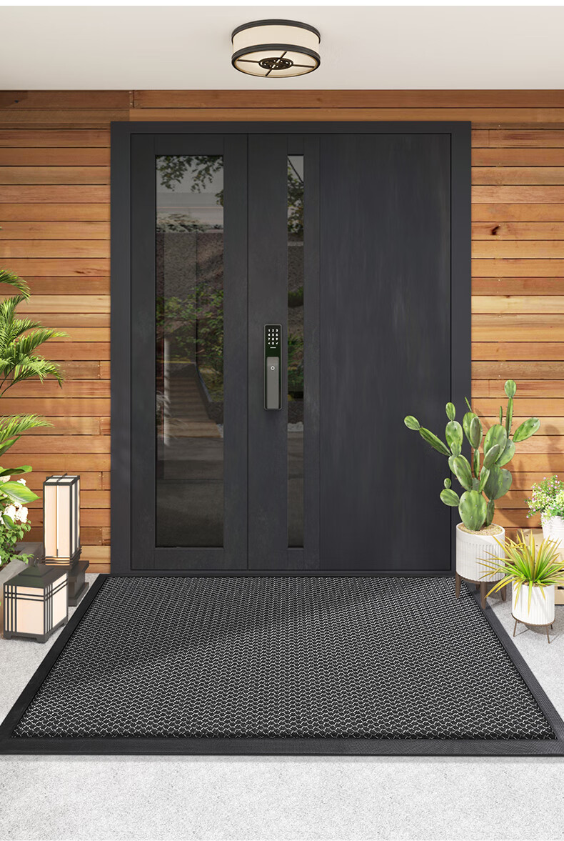 Boneng High-End Entrance Door Mat, Outdoor Non-Slip Foot Mat, New Style Red Carpet for Entryway, Doorway Mat, 60x90cm 6