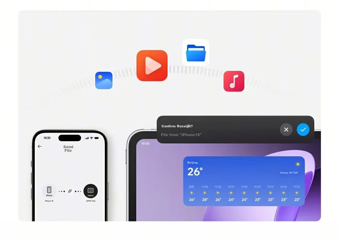 OPPO Pad 3 Soft Light Edition, 256GB, 12GB RAM, Star Track Bright Silver, WIFI Version, OPD2405 [JVMD] 16